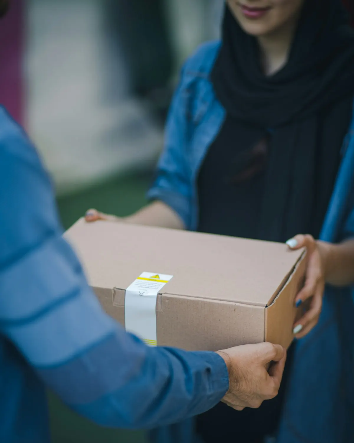 Online orders ready for delivery